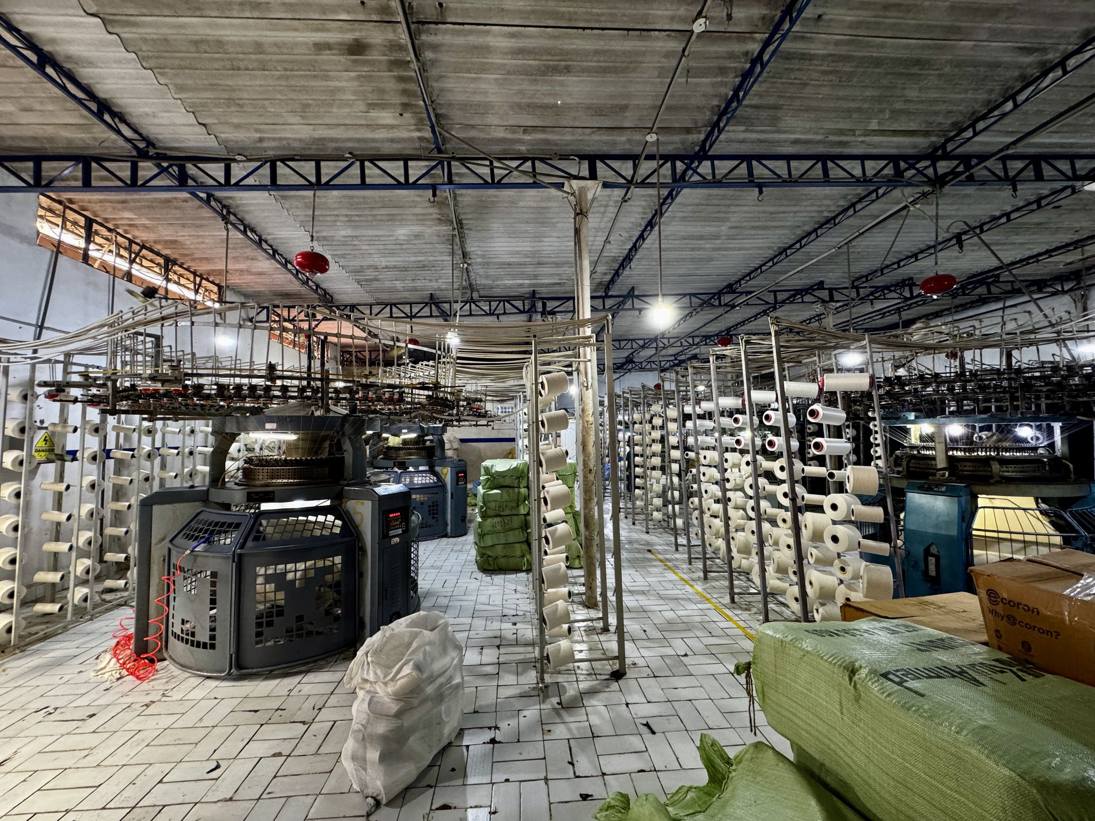 Inside the Knitora knitwear factory