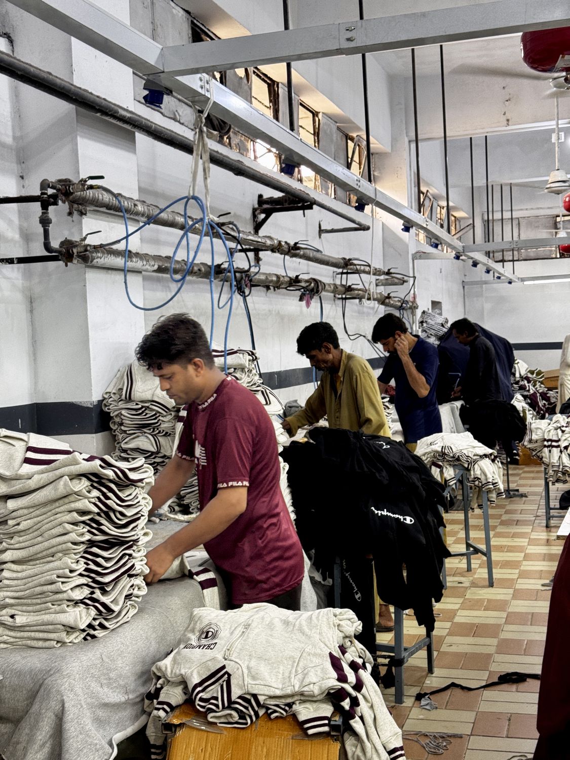 Cutting Department at Knitora