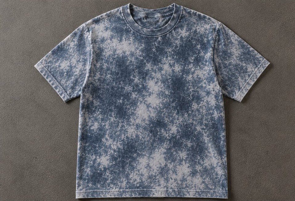 Acid Wash tie-dye technique