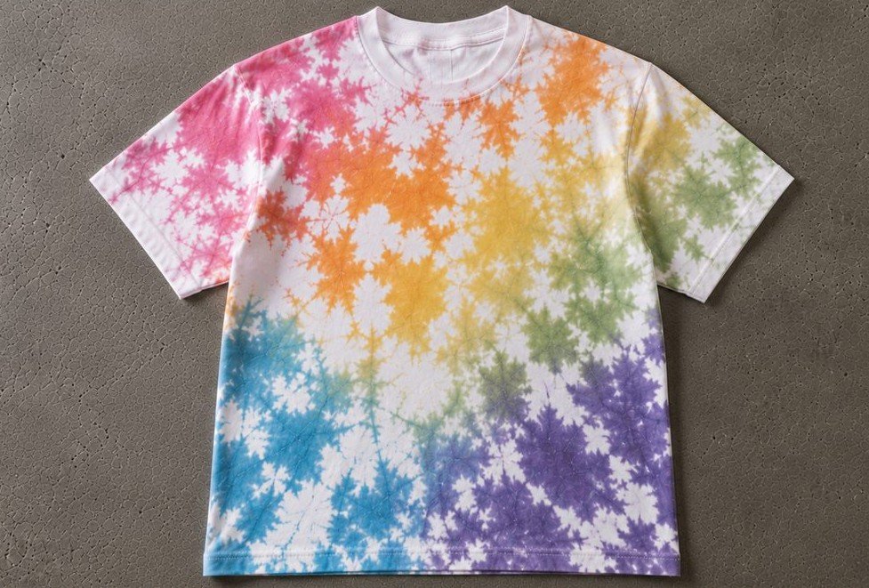 Reverse Tie-Dye tie-dye technique